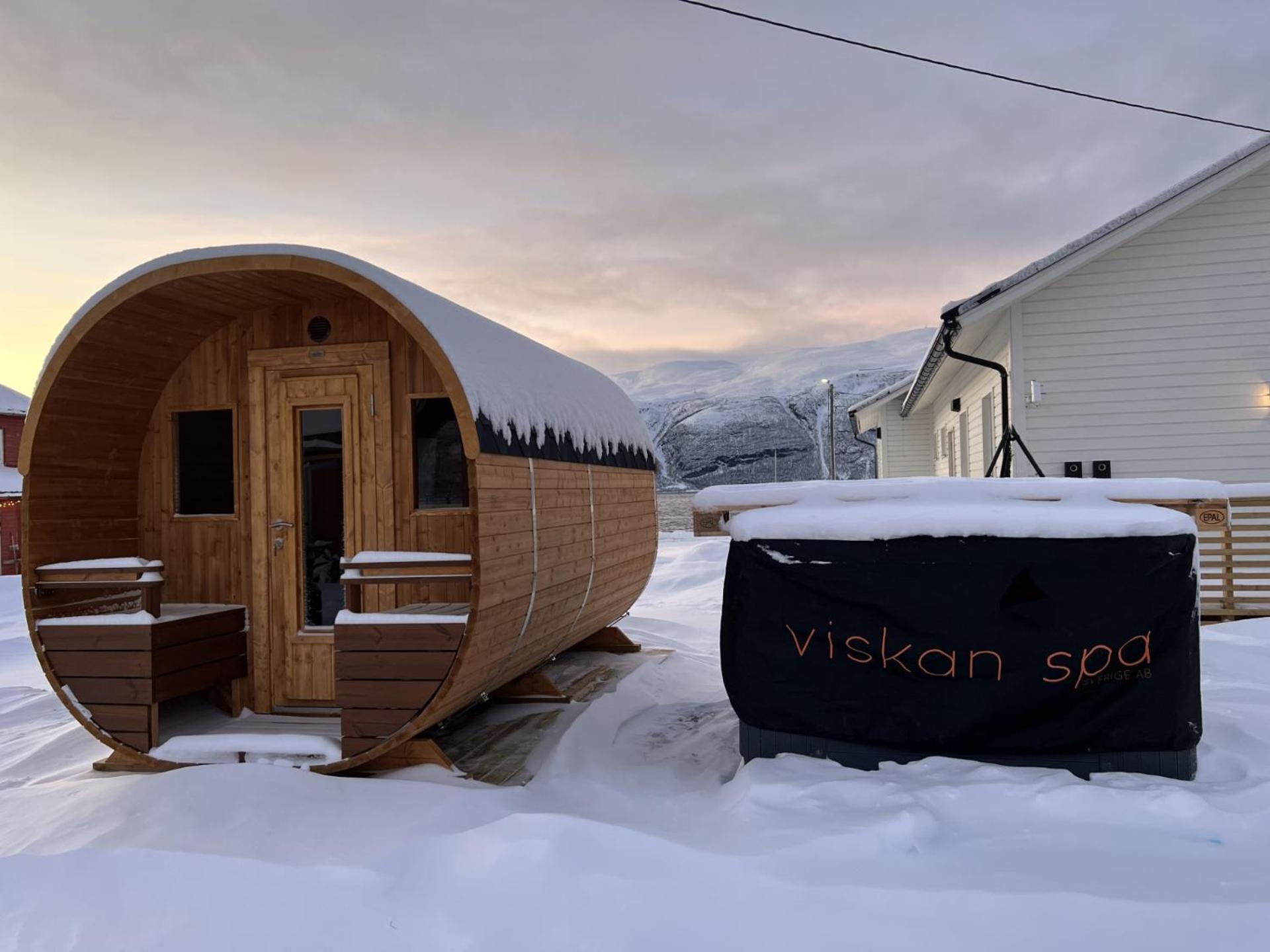 Alpan Apartments, Lyngenfjord Olderdalen Exterior photo